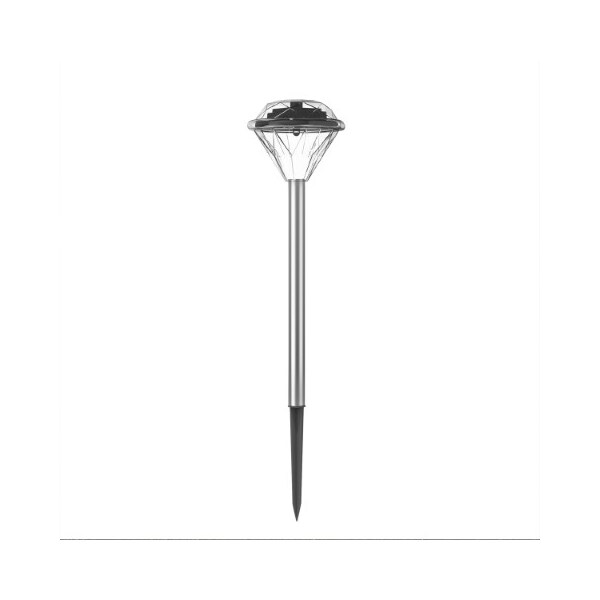 Nature Spring Set of 24 Solar Powered Lights LED Outdoor Stake Spotlight Fixture for Gardens, Pathways, and Patios 441248GCH - main